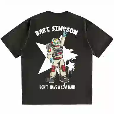 The Simpsons Astronaut Graphic Tee