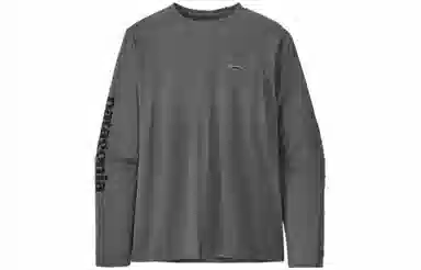 patagonia Men's Long-Sleeved Capilene Cool Daily Fish Graphic Shirt C1T