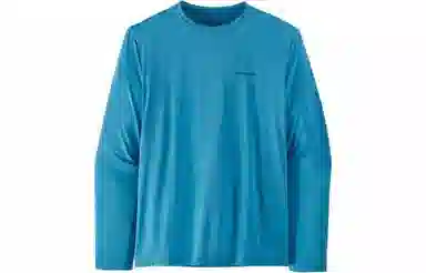 patagonia Men's Long-Sleeved Capilene Cool Daily Fish Graphic Shirt C1T
