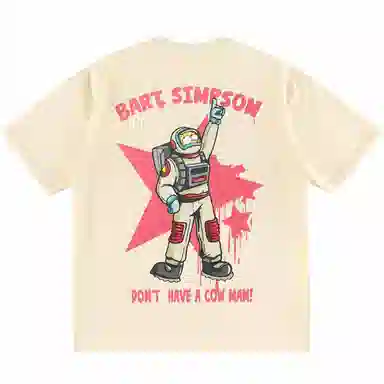 The Simpsons Astronaut Graphic Tee