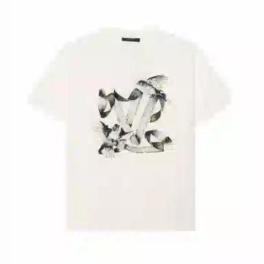 Louis Vuitton FW23 Logo Crewneck T-Shirt White