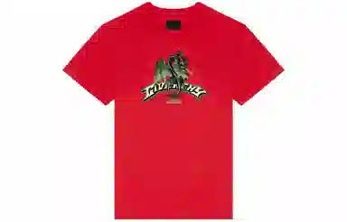 Givenchy SS24 Dragon Logo T-Shirt Red