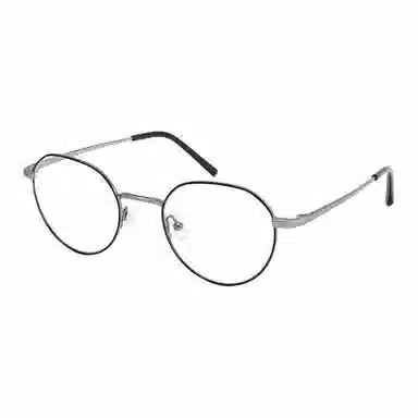 佐川 超轻纯钛眼镜框 复古近视眼镜 遮脸显脸小 文艺学院风 可配防蓝光变色 β钛 圆形 光学镜架 男女同款情侣款