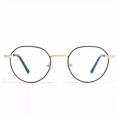 佐川 超轻纯钛眼镜框 复古近视眼镜 遮脸显脸小 文艺学院风 可配防蓝光变色 β钛 圆形 光学镜架 男女同款情侣款