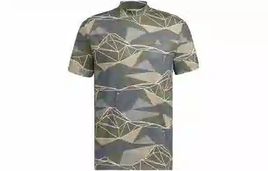adidas Aeroready Allover Print Mock Neck T