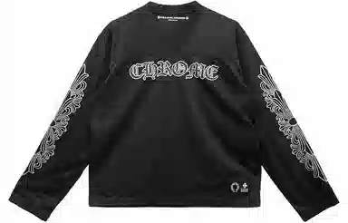 Chrome Hearts Hockey Series Long Sleeve Tee Black