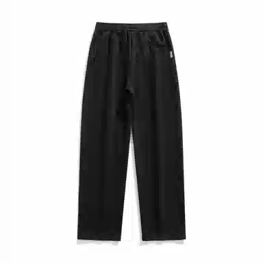 双星八特 潮牌复古简约纯色直筒垂感长裤街头宽松百搭运动卫裤休闲裤 男女同款