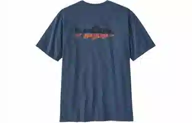 patagonia Wild waterline pocker Responsibili LogoT