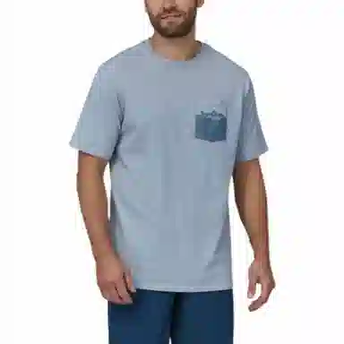 patagonia Wild waterline pocker Responsibili LogoT