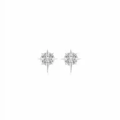 PZA Polaris Zircon Earrings