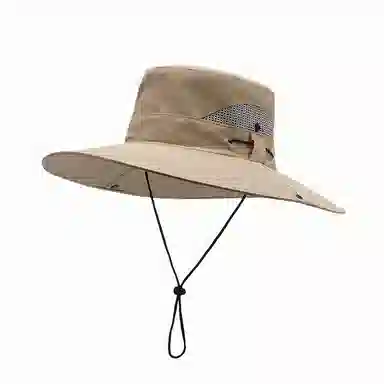 北极绒 户外遮阳防晒透气大檐潮流百搭休闲旅游必备 聚酯纤维 渔夫帽 男女同款情侣款