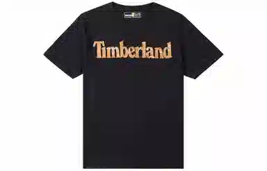 Timberland Letter Loose Crew Tee Black