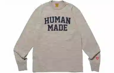 HUMAN MADE FW23 Retro Logo Long Sleeve Tee