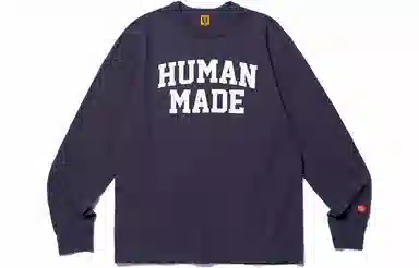 HUMAN MADE FW23 Retro Logo Long Sleeve Tee