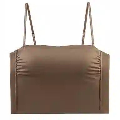 欧迪芬 舒适聚拢透气美背无痕带胸垫一体式背心 女款