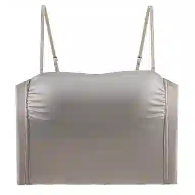 欧迪芬 舒适聚拢透气美背无痕带胸垫一体式背心 女款