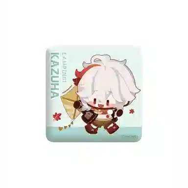 原神 安闲露营主题系列方形 徽章