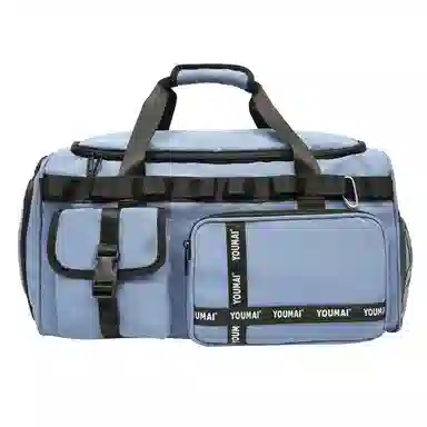 德力熊 大容量干湿分离 尼龙 健身包 男女同款情侣款 黑色/粉色/卡其色/蓝色/黄色/军绿色