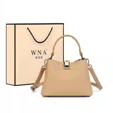 维尼奥 时尚通勤系列质感女包高级潮流气质休闲百搭妈妈包高颜值简约托特包 合成革 手提包单肩斜挎 常规 女款 卡其/米白/大象灰/黑色