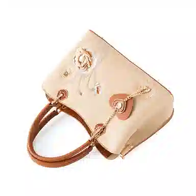 维尼奥 国风刺绣妈妈包高级感时尚大气休闲百搭女包新中式高颜值简约优雅气质配旗袍通勤托特包 合成革 单肩斜挎手提包 女款 多色