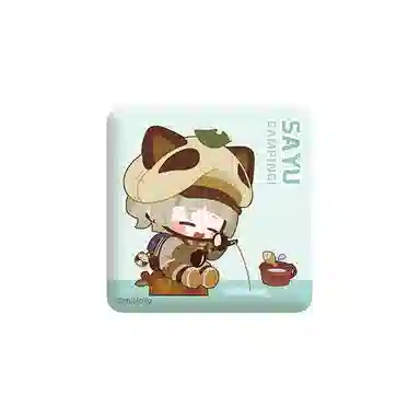 原神 安闲露营主题系列方形 徽章