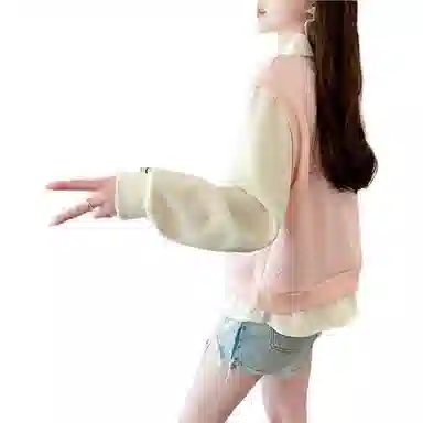 缪斯的诱惑 翻领宽松小个子高级感卫衣 女款