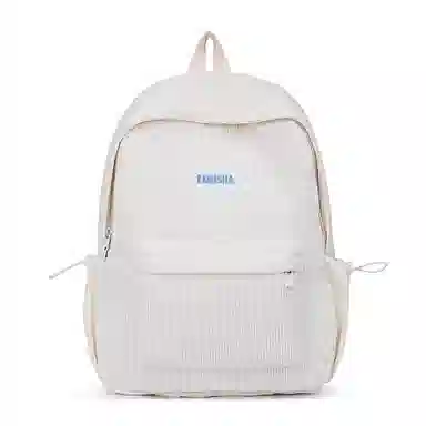 德力熊 时尚原宿个性条绒 尼龙 双肩包 女款 多色