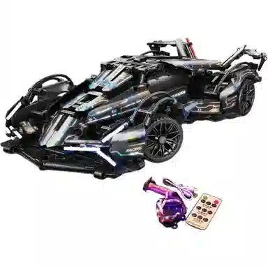 巴巴泥 兰博保时捷布加迪遥控赛车 拼装模型