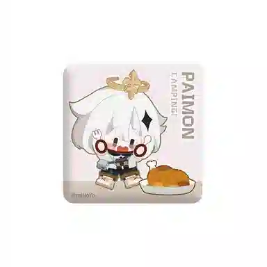 原神 安闲露营主题系列方形 徽章