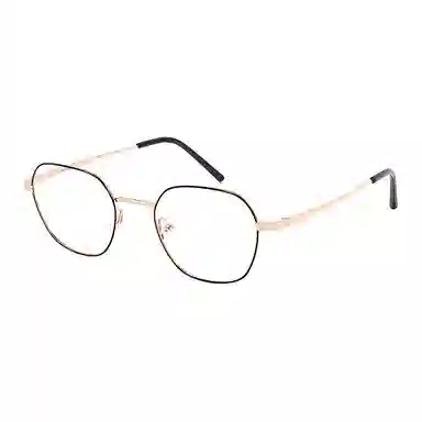 【可配度数】 佐川 超轻钛眼镜框 复古方框近视眼睛 韩版遮脸显脸小 可配防蓝光变色 β钛 不规则形 光学镜架 男女同款情侣款