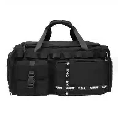 德力熊 大容量干湿分离 尼龙 健身包 男女同款情侣款 黑色/粉色/卡其色/蓝色/黄色/军绿色