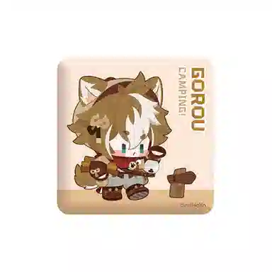 原神 安闲露营主题系列方形 徽章