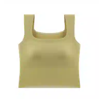 欧迪芬 无袖无痕百搭带胸垫内搭打底可外穿背心 女款