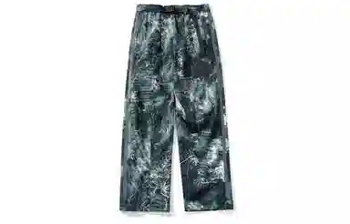 木林森 侧身拉链设计高强透湿抗紫外线舒适骑行登山户外宽松休闲裤 男女同款