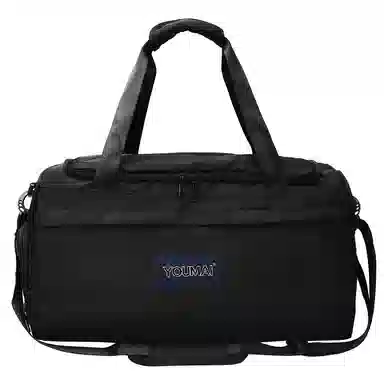 德力熊 出差便携 尼龙 健身包 男女同款情侣款 黑色粉色红色卡其色蓝色军绿色灰色