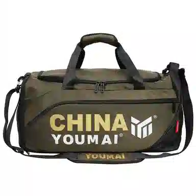 德力熊 多功能运动训练 尼龙 健身包 男女同款情侣款 黑色粉色卡其色玫红色黄色军绿色