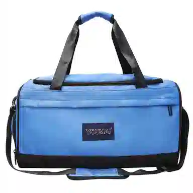 德力熊 出差便携 尼龙 健身包 男女同款情侣款 黑色粉色红色卡其色蓝色军绿色灰色