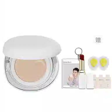 蒂洛薇 轻雾遮瑕持久气垫粉底液 早八通勤素颜 男女通用 不卡粉不脱妆哑光控油气色清透清透奶油肌滋润磨皮自然