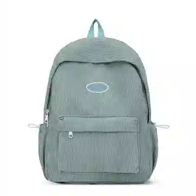 德力熊 时尚原宿个性条绒 尼龙 双肩包 女款 多色