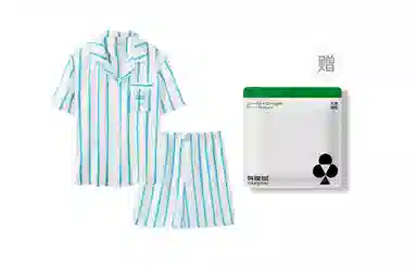 有棵树 凉感短袖高弹轻盈柔软舒适休闲家居服睡衣套装 男款 礼袋装