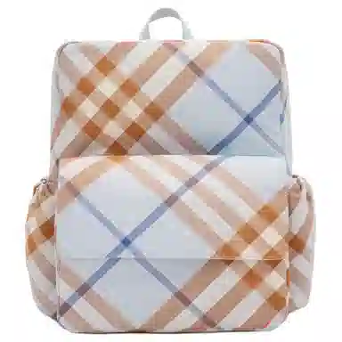 Burberry Nylon Backpack Kids Slate Blue