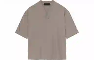 Fear of God Essentials V-Neck T-Shirt Core Heather