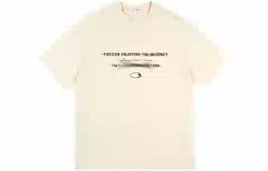 FREO3N Simple Logo Crewneck T-Shirt
