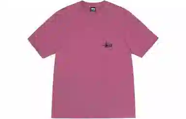 Stussy Ribbed Lettering T-Shirt