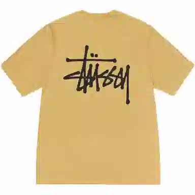 Stussy Ribbed Lettering T-Shirt