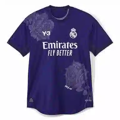 adidas x Real Madrid Logo T-Shirt Purple