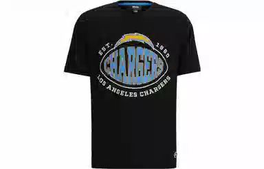 HUGO BOSS NFL Stretch-Cotton T-Shirt With Collaborative Branding T