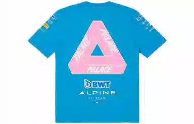 PALACE x Kappa x F1 FW23 Blue Tee