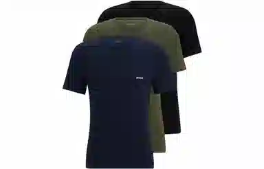 HUGO BOSS FW23 Three-Pack Of Branded Underwear T-Shirts In Cotton Jersey T 3