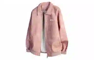 王者荣耀 鲁班七号星空梦想款 简约复古反光银品纯色基础款翻领高级感宽松休闲拉链时尚百搭夹克 男女同款